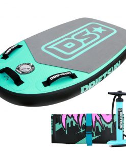 Driftsun Mako Inflatable Bodyboard With RigidAir Drop Stitch Tech, 42" L X 25" W