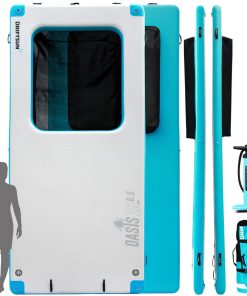 Driftsun Inflatable Floating Mesa Dock Swim Deck Platform - Multiple Sizes SPORTING GOODS