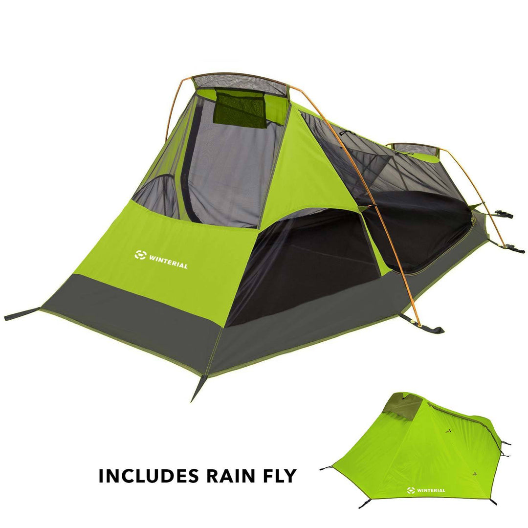 Winterial Single Person Tent Green SPORTING GOODS 2 Winterial Single Person Tent Green SPORTING GOODS