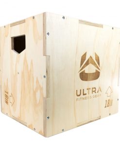 Ultra Fitness Gear 3 In 1 Wood Plyo Box For Jump, Crossfit, Plyometrics. Sizes: 30/24/20, 24/20/16, 20/18/16, Or 16/14/12 SPORTING GOODS
