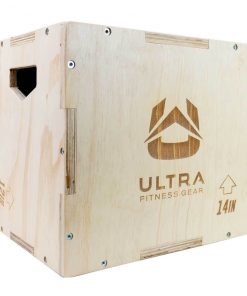 Ultra Fitness Gear 3 In 1 Wood Plyo Box For Jump, Crossfit, Plyometrics. Sizes: 30/24/20, 24/20/16, 20/18/16, Or 16/14/12 SPORTING GOODS