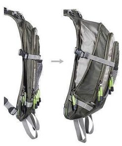 Elkton Outdoors Fly Fishing Vest Backpack With Wading Pack