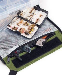 Elkton Outdoors Rolling Tackle Box With Removable Tackle Trays SPORTING GOODS
