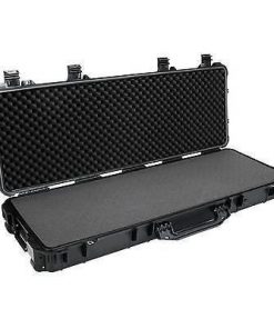 Elkton Outdoors Hard AR Gun Case With Locking Holes & Auto Pressure Adjustment SPORTING GOODS