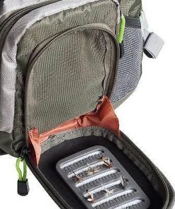 Elkton Outdoors Fly Fishing Vest Backpack With Wading Pack