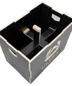 Ultra Fitness Gear 3 In 1 Anti-Slip Wood Plyo Box For Jump, Crossfit, Plyometrics. Sizes: 30/24/20, 24/20/16, 20/18/16, Or 16/14/12