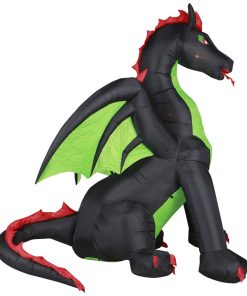 Holidayana HOME GOODS 9ft Inflatable Halloween Dragon