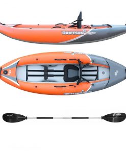 Driftsun Rover 120 Inflatable Single Person Whitewater Kayak SPORTING GOODS