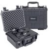 Elkton Outdoors 3 PISTOL HARD GUN CASE- TSA APPROVED: CRUSH RESISTANT & WATERPROOF