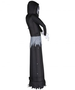 Holidayana HOME GOODS 9 Ft Black Reaper Ghost Halloween Inflatable 17 Holidayana HOME GOODS 9 Ft Black Reaper Ghost Halloween Inflatable