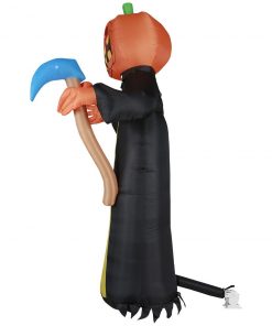 Holidayana 10 Ft Pumpkin Head Reaper With Scythe Halloween Inflatable HOME GOODS 16 Holidayana 10 Ft Pumpkin Head Reaper With Scythe Halloween Inflatable HOME GOODS