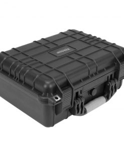 Elkton Outdoors HARD 4 PISTOL GUN CASE WITH LOCKING HOLES & AUTO PRESSURE ADJUSTMENT