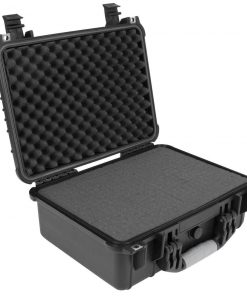 Elkton Outdoors HARD 4 PISTOL GUN CASE WITH LOCKING HOLES & AUTO PRESSURE ADJUSTMENT