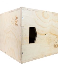 Ultra Fitness Gear 3 In 1 Wood Plyo Box For Jump, Crossfit, Plyometrics. Sizes: 30/24/20, 24/20/16, 20/18/16, Or 16/14/12 SPORTING GOODS