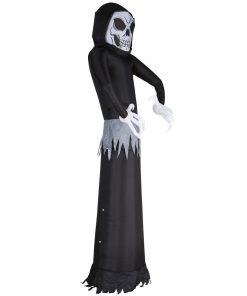 Holidayana HOME GOODS 9 Ft Black Reaper Ghost Halloween Inflatable 15 Holidayana HOME GOODS 9 Ft Black Reaper Ghost Halloween Inflatable
