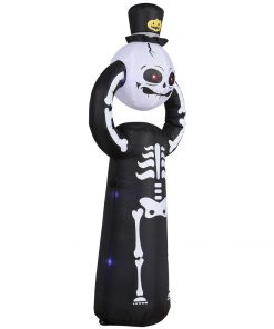 Holidayana HOME GOODS 5 Ft Spooky Headless Skeleton Halloween Inflatable 14 Holidayana HOME GOODS 5 Ft Spooky Headless Skeleton Halloween Inflatable