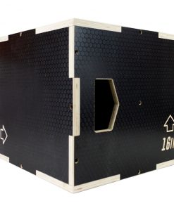 Ultra Fitness Gear 3 In 1 Anti-Slip Wood Plyo Box For Jump, Crossfit, Plyometrics. Sizes: 30/24/20, 24/20/16, 20/18/16, Or 16/14/12