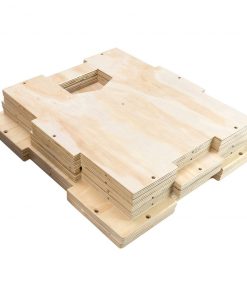 Ultra Fitness Gear 3 In 1 Wood Plyo Box For Jump, Crossfit, Plyometrics. Sizes: 30/24/20, 24/20/16, 20/18/16, Or 16/14/12 SPORTING GOODS