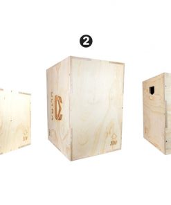 Ultra Fitness Gear 3 In 1 Wood Plyo Box For Jump, Crossfit, Plyometrics. Sizes: 30/24/20, 24/20/16, 20/18/16, Or 16/14/12 SPORTING GOODS