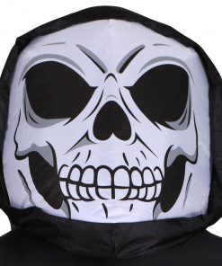 Holidayana HOME GOODS 9 Ft Black Reaper Ghost Halloween Inflatable 19 Holidayana HOME GOODS 9 Ft Black Reaper Ghost Halloween Inflatable