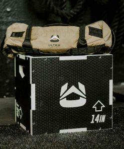 Ultra Fitness Gear 3 In 1 Anti-Slip Wood Plyo Box For Jump, Crossfit, Plyometrics. Sizes: 30/24/20, 24/20/16, 20/18/16, Or 16/14/12