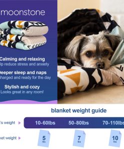 Moonstone Dog Anti-Anxiety Weighted Blanket