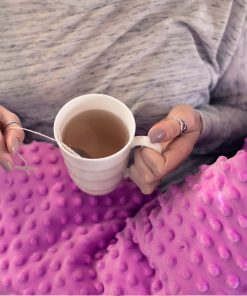 Moonstone HOME GOODS Premium Weighted Blanket In Minky Duvet Cover