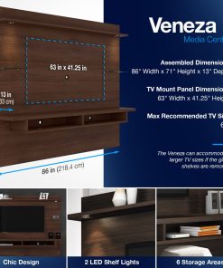 Marketfleet Inc. Veneza Home Entertainment And Media Center