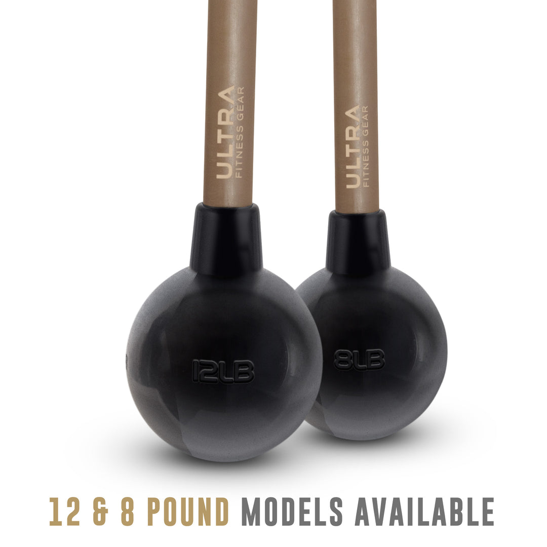 Ultra Fitness Gear Ultra Fitness Workout Mace Bell - 8 & 12 Lbs Sledge Hammer With Anti-Slip Handle For Functional Core Training Exercise 5 Ultra Fitness Gear Ultra Fitness Workout Mace Bell - 8 & 12 Lbs Sledge Hammer With Anti-Slip Handle For Functional Core Training Exercise