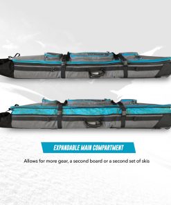 Board & Ski Storage Winterial Rolling Expandable Double Snowboard And Ski Bag