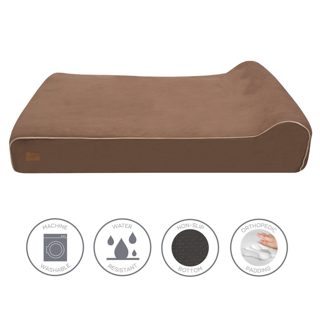 Frontpet PET SUPPLIES Memory Foam Dog Bed With Machine Washable Microfiber Slipcover 1 Frontpet PET SUPPLIES Memory Foam Dog Bed With Machine Washable Microfiber Slipcover
