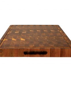 Zelancio HOME GOODS Handcrafted Butcher Block Cutting Board With Drip Catch Groove, 20 X 14 X 1.5 Inches, Thick Chopping Board, Highly Durable And Versatile Chopping Tray