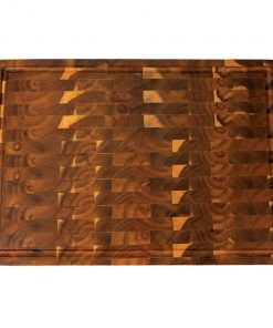 Zelancio HOME GOODS Handcrafted Butcher Block Cutting Board With Drip Catch Groove, 20 X 14 X 1.5 Inches, Thick Chopping Board, Highly Durable And Versatile Chopping Tray