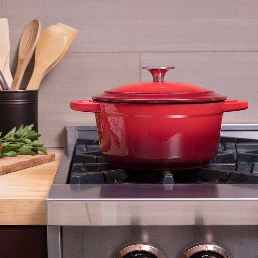 Zelancio 3 Quart Enameled Cast Iron Dutch Oven With Lid 13 Zelancio 3 Quart Enameled Cast Iron Dutch Oven With Lid