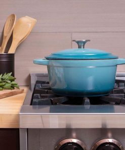 Zelancio 3 Quart Enameled Cast Iron Dutch Oven With Lid 42 Zelancio 3 Quart Enameled Cast Iron Dutch Oven With Lid