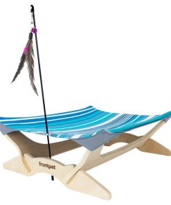 Frontpet Canvas Cat Hammock Bed, Luxury Lounger For Cats And Small Dogs