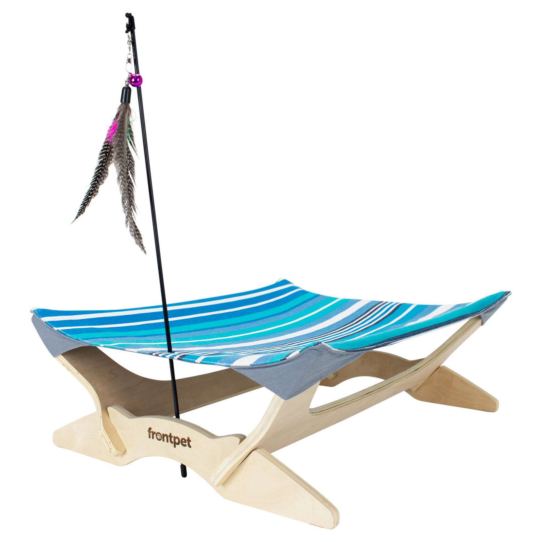 Frontpet Canvas Cat Hammock Bed, Luxury Lounger For Cats And Small Dogs 1 Frontpet Canvas Cat Hammock Bed, Luxury Lounger For Cats And Small Dogs