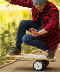 SPORTING GOODS DriftSun Classic Balance Board Hardwood Balance Trainer With Roller