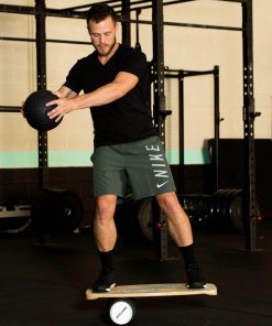 SPORTING GOODS DriftSun Classic Balance Board Hardwood Balance Trainer With Roller