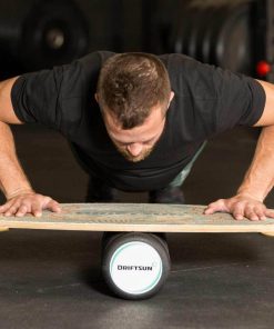 SPORTING GOODS DriftSun Classic Balance Board Hardwood Balance Trainer With Roller