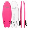 Driftsun Nymbus Foam Surfboard, EPS Foam Core, Includes 3 Removable Fins