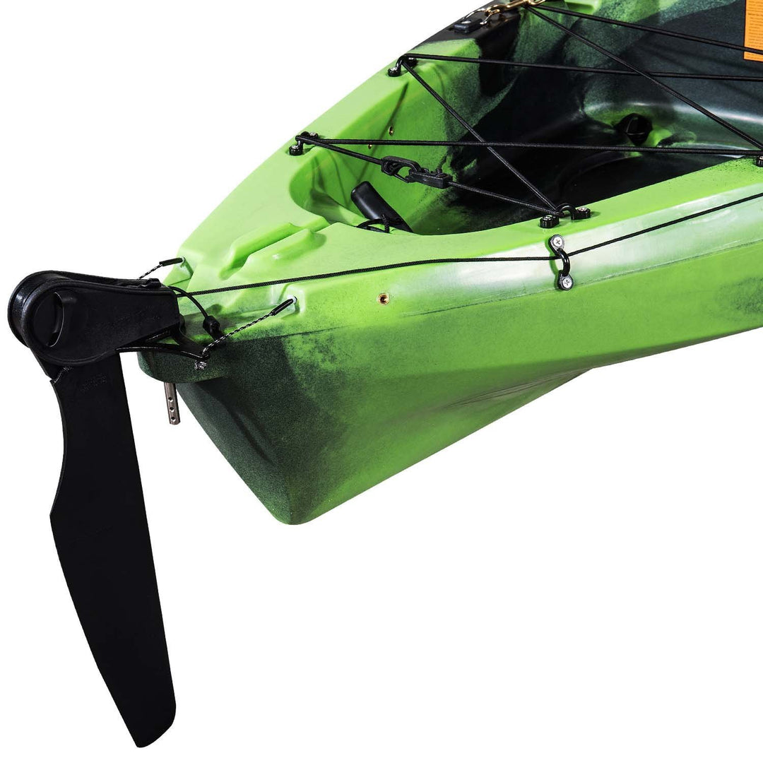 Elkton Outdoors Auklet 10' Single Person Rudder Operated Sit On Top Fishing Kayak SPORTING GOODS 3 Elkton Outdoors Auklet 10' Single Person Rudder Operated Sit On Top Fishing Kayak SPORTING GOODS