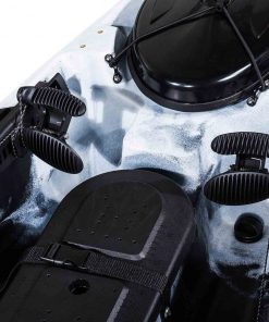 Elkton Outdoors Auklet 10' Single Person Rudder Operated Sit On Top Fishing Kayak SPORTING GOODS 10 Elkton Outdoors Auklet 10' Single Person Rudder Operated Sit On Top Fishing Kayak SPORTING GOODS