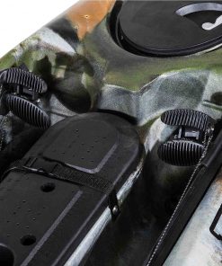 Elkton Outdoors Auklet 12 Foot Single Person Sit On Top Fishing Kayak With SmartTracker Rudder And Aluminum Framed Seat SPORTING GOODS 12 Elkton Outdoors Auklet 12 Foot Single Person Sit On Top Fishing Kayak With SmartTracker Rudder And Aluminum Framed Seat SPORTING GOODS