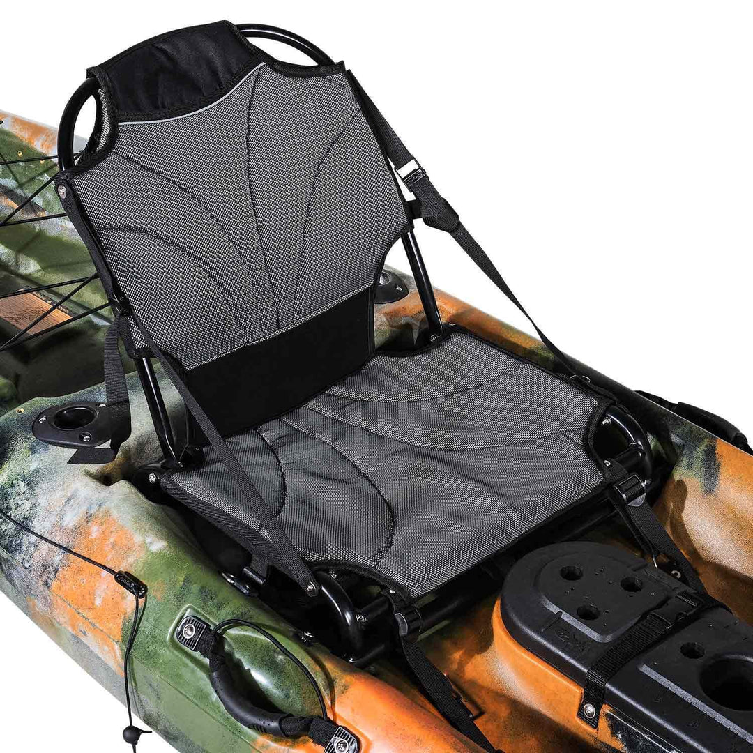 Elkton Outdoors Auklet 12 Foot Single Person Sit On Top Fishing Kayak With SmartTracker Rudder And Aluminum Framed Seat SPORTING GOODS 8 Elkton Outdoors Auklet 12 Foot Single Person Sit On Top Fishing Kayak With SmartTracker Rudder And Aluminum Framed Seat SPORTING GOODS