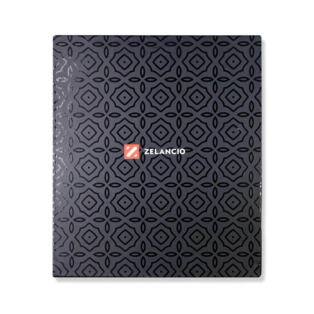 Zelancio Kitchen 6 Piece Hammered Damascus Steel Knife Set With 16-Layer Steel Blade And Teak Handle 5 Zelancio Kitchen 6 Piece Hammered Damascus Steel Knife Set With 16-Layer Steel Blade And Teak Handle