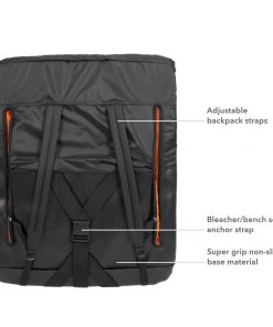 Games & Recreation Driftsun Folding Stadium Seat, Reclining Bleacher Chair