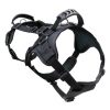 Frontpet Heavy Duty Double Back Dog Harness I Canine Harness Equipment For Lifting & Transporting I Black, Medium