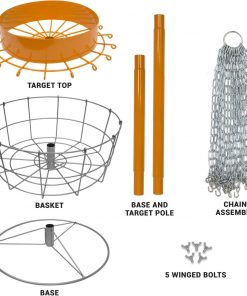 SPORTING GOODS Driftsun Typhoon Heavy Duty Disc Golf Basket, Portable Practice Target 9 SPORTING GOODS Driftsun Typhoon Heavy Duty Disc Golf Basket, Portable Practice Target