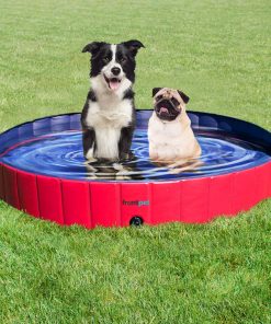Frontpet Folding Dog Pool With Drain Plug PET SUPPLIES